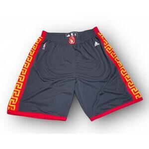 New ADIDAS NBA GOLDEN STATE WARRIORS CHINESE NEW YEAR SWINGMAN SHORTS - XL Rare